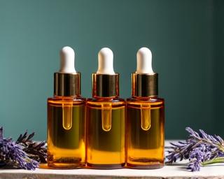 다양한 에센셜 오일 세트